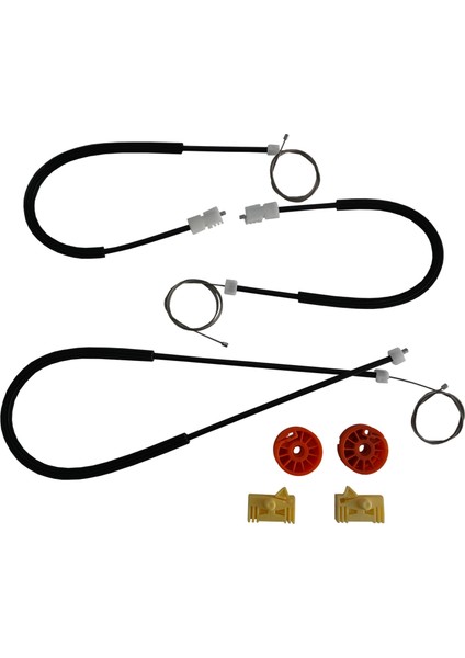 Citroen C3 Pluriel Cabrio 2003-2010 9221P1 9222N9 İçin Elektrikli Ön Sağ veya Sol Cam Kriko Seti