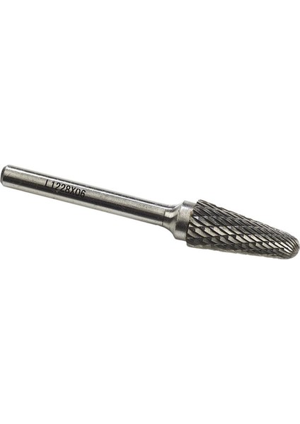 Kalıpçı Freze Matkap Ucu Ahşap Oyma L Tipi Konik Yuvarlak L12 x 28 x 06 mm