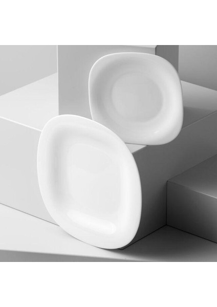 Luminarc Carine Blanc 6'lı Beyaz Pasta Tabağı fırsatları
