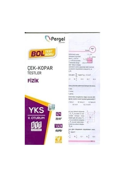 Pergel YKS-AYT Geometri Çek Kopar Testler 2. Oturum