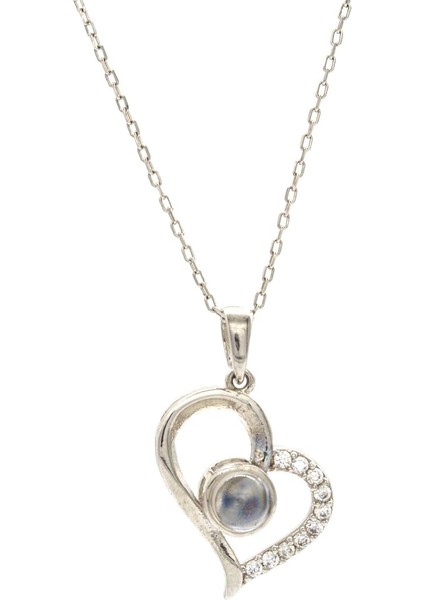 100 Dilde Seni Seviyorum Gümüş Kolye fiyatları