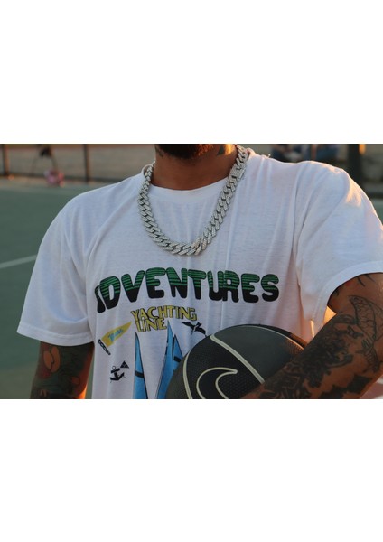 Prong Cuban Chain Kolye modelleri