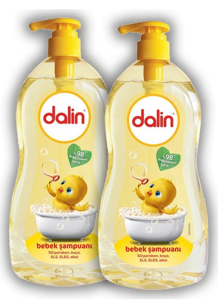 Dalın Sampuan 700 ml - 2 Adet