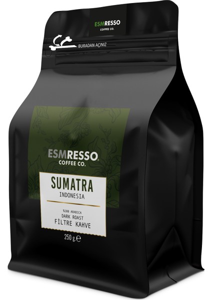 Sumatra Filtre Kahve 250 gr