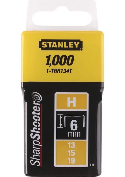 ST1TRR134T Zımba Teli 6 mm 1000 'li