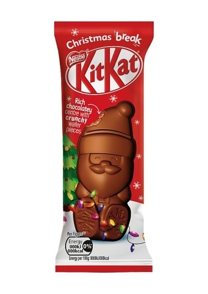 Kitkat Noel Baba Figürü Sütlü Çikolata 29 gr