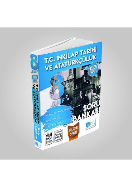 Bulut Eğitim ve Kültür Yayınları 8. Sınıf T.c. Inkılap Tarih ve Atatürkçülük Soru Bankası Gelişim Serisi