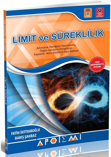 Apotemi Yayınları  AYT Matematik Limit Türev Integral Trigonometri Seti