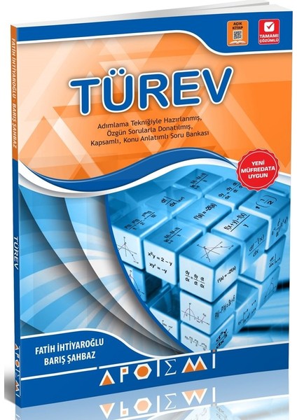 Apotemi Yayınları  AYT Matematik Limit Türev Integral Trigonometri Seti