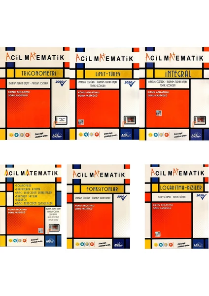 Acil Yayınları AYT Matematik Fasikül Seti