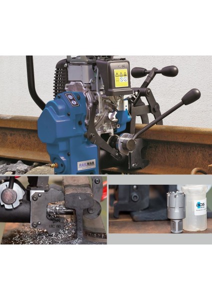Maschinen Profesyonel Ray Delme Matkabı - Railmab 960 1500 W, 3,04 Nm, 49,4 Ccm