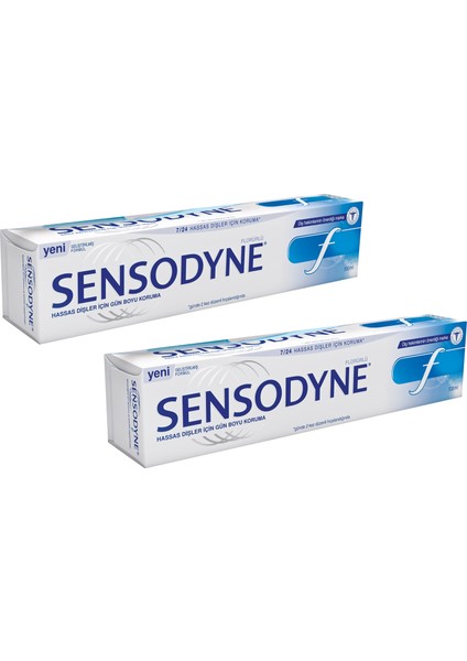 F Florürlü Diş Macunu 100 ml 2 Adet