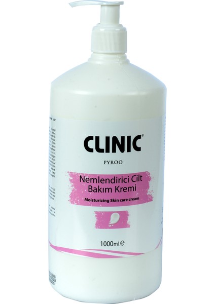 Clınıc Pyroo Nemlendirici Cilt Bakım Kremi 1000 ml