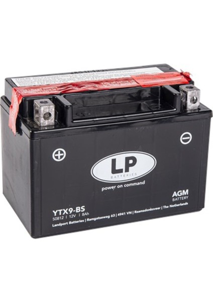Ytx9-Bs Motosiklet Aküsü