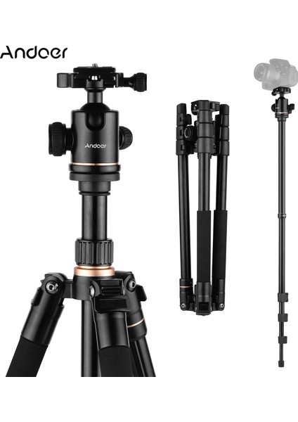 164 cm / 64.57IN Fotoğraf Tripod Monopod Standı (Yurt Dışından)