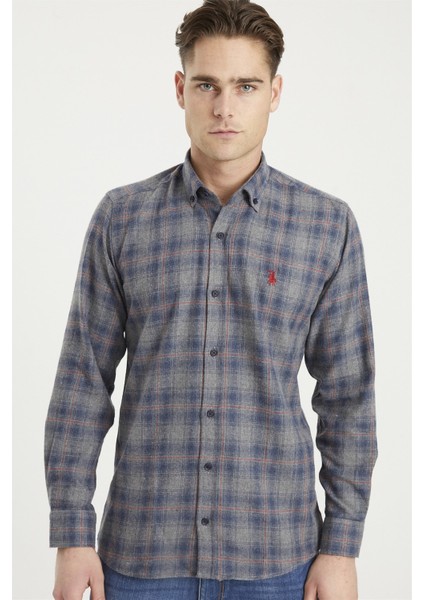 G698 Erkek Gömlek Lacivert