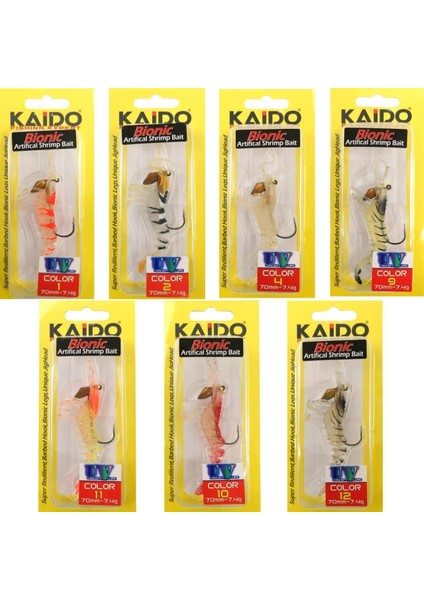 Bionic LC70S Shrimp Bait Karides 70 mm 7.4 gr Renk: 1