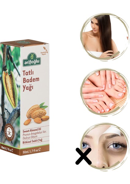 Tatlı Badem Yağı 50 ml-Doğal Bakım Ürünü fiyatları