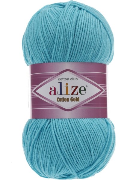 Cotton Gold 287 Turkuaz Örgü İpi