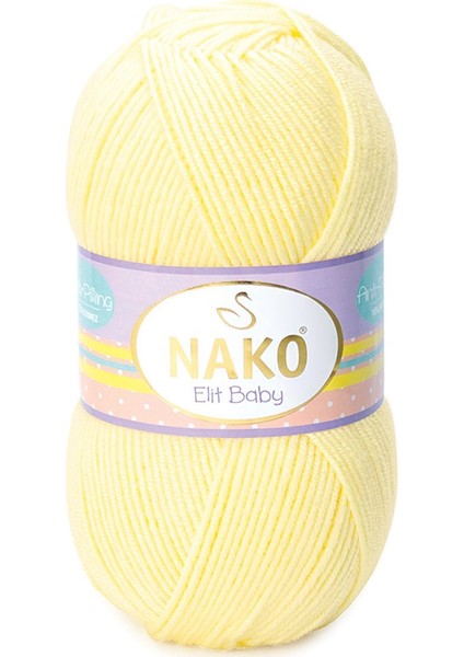Elit Baby 3664 Limonata Örgü İpi