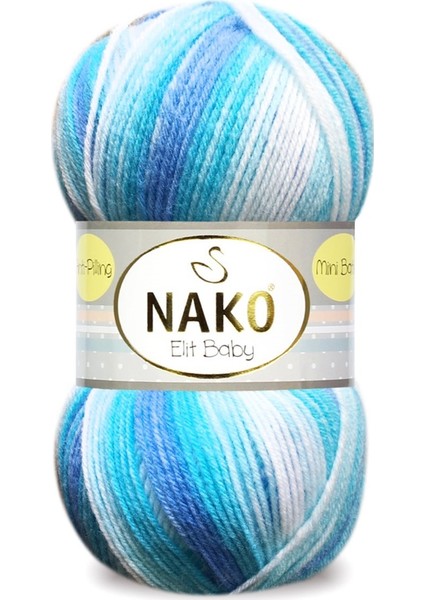 Elit Baby Mini Batik 32455 Örgü İpi