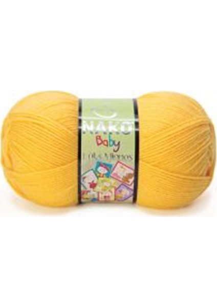 Lüks Minnoş El Örgü İpi | Sarı 184