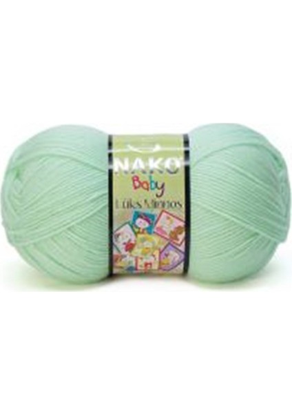 Lüks Minnoş 2587 Nil Yeşili Örgü İpi