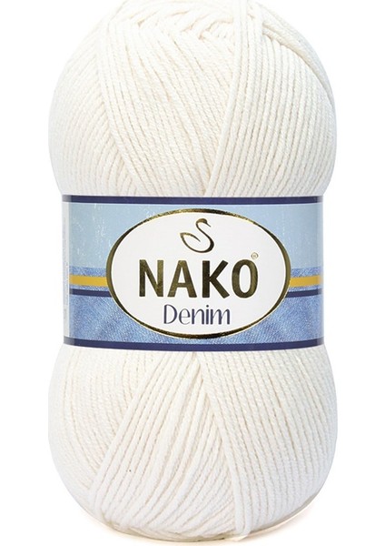 Denim 11572 Ekru Örgü İpi