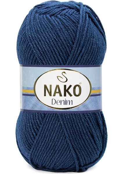 Denim 11589 Lacivert Örgü İpi