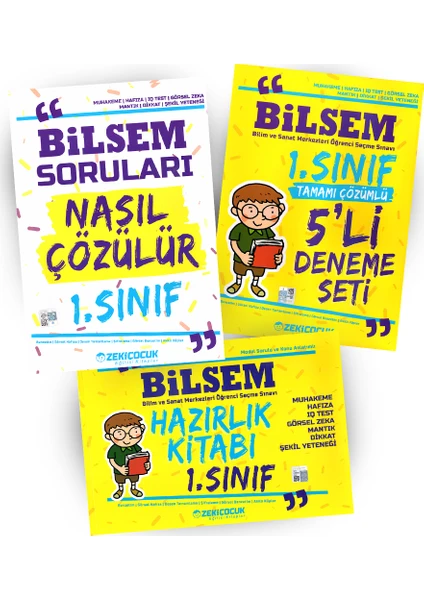 Zeki Çocuk - Bilsem 1. Sınıf Seti