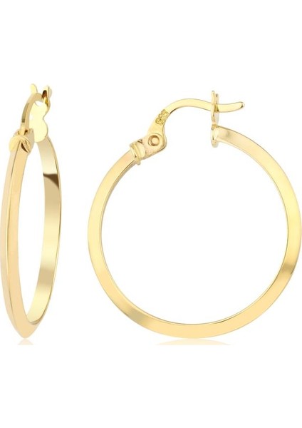 14 Ayar Halka Küpe (9. Model 3. Boy) W4E28011