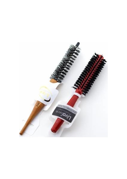 Profesyonel Yanmaz 2'li Set Fön&Saç Fırçası - Liva 054&LIVA 010