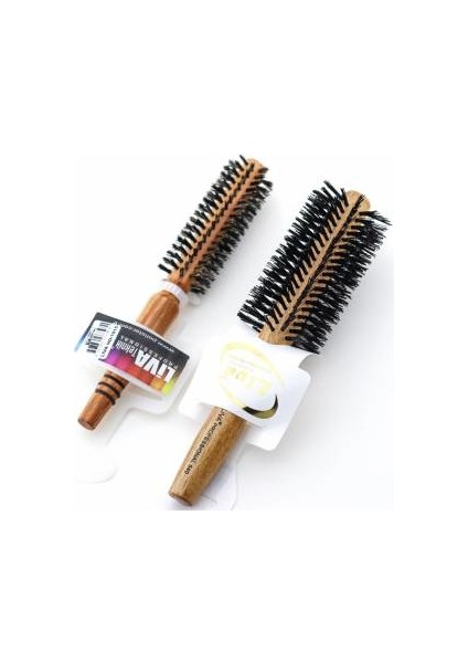 Profesyonel Yanmaz 2'li Set Fön&Saç Fırçası - Liva 540&LIVA 1015