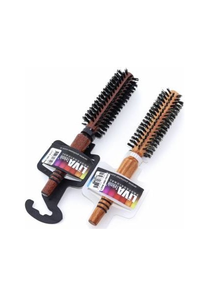 Profesyonel Yanmaz 2'li Set Fön&Saç Fırçası - Liva 940&LIVA 1015