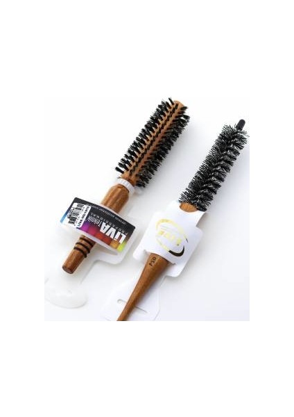 Profesyonel Yanmaz 2'li Set Fön&Saç Fırçası - Liva 054&LIVA 1015