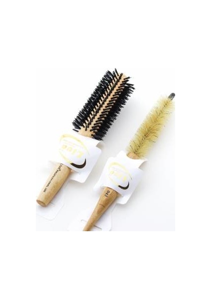 Profesyonel Yanmaz 2'li Set Fön&Saç Fırçası -Liva 043&LIVA350