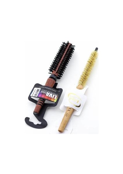 Profesyonel Yanmaz 2'li Set Fön&Saç Fırçası - Liva 940&LIVA 345