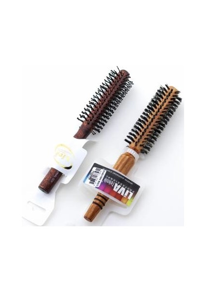 Profesyonel Yanmaz 2'li Set Fön&Saç Fırçası - Liva 503&LIVA 1015