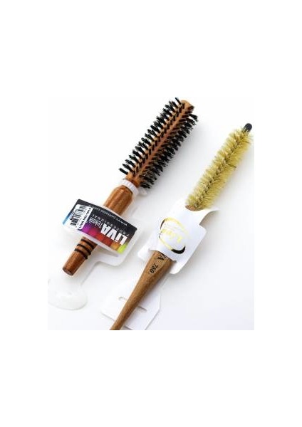 Profesyonel Yanmaz 2'li Set Fön&Saç Fırçası - Liva 780&LIVA 1015