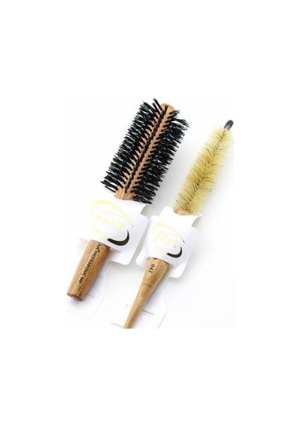 Profesyonel Yanmaz 2'li Set Fön&Saç Fırçası -Liva 540&LIVA 043