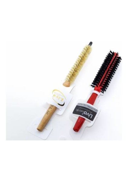 Profesyonel Yanmaz 2'li Set Fön&Saç Fırçası - Liva 012&LIVA 010