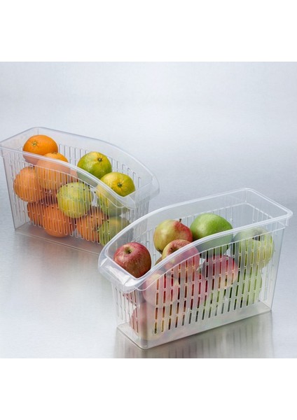5'li Buzdolabı Içi Düzenleyici Şeffaf Organizer