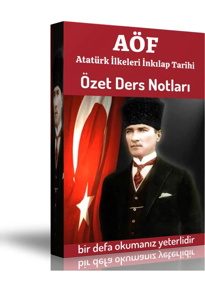 Enine Boyuna Eğitim AÖF Inkılap Tarihi ve Atatürkçülük Ders Notları-1