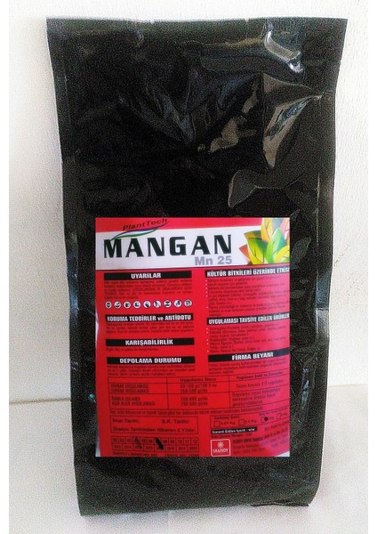 Planttech Mangan (1 Kg) - Mangan Içerikli Bitki Besini