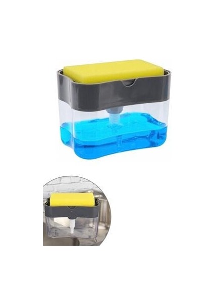 Süngerli Sıvı Sabunluk