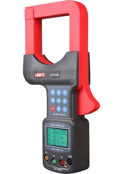 UT253B Geniş Çeneli Kaçak Akım Pensmetre