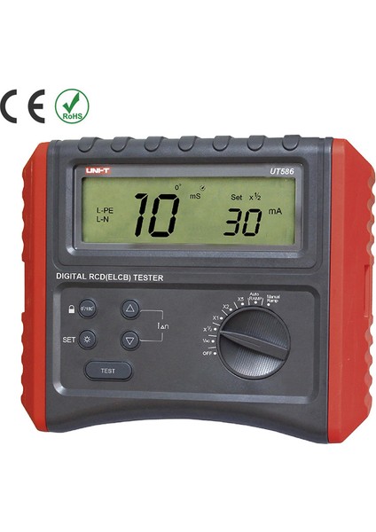 UT586 Dijital Rcd ( Elcb ) Test Cihazı