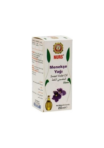 Menekşe Yağı 20 ml Nurs