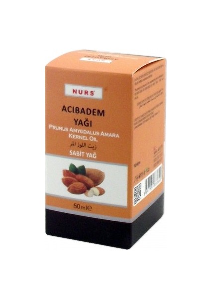Acıbadem Yağı 50 ml Nurs
