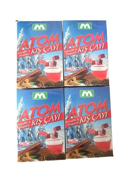 Atom Baharat Kış Çayı 4 'lü